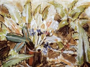 Still Life With Violets by David Brown Milne
