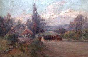 The Herd Coming Home by Joe Milne