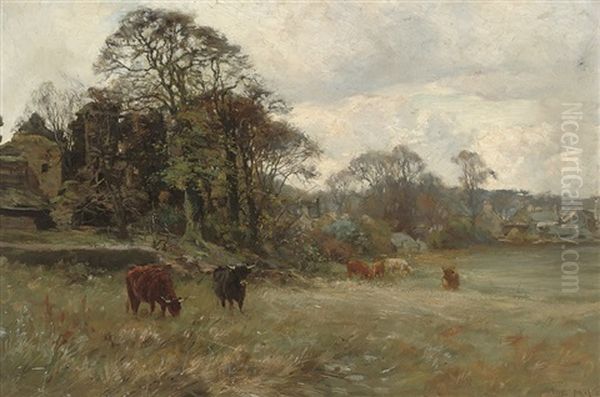 Cattle In A Landscape - view 1