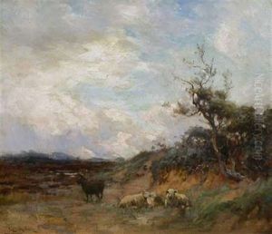 Cattle Grazing, Summer Rest by Joseph Milne