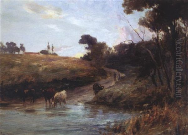 Cattle Watering - view 1