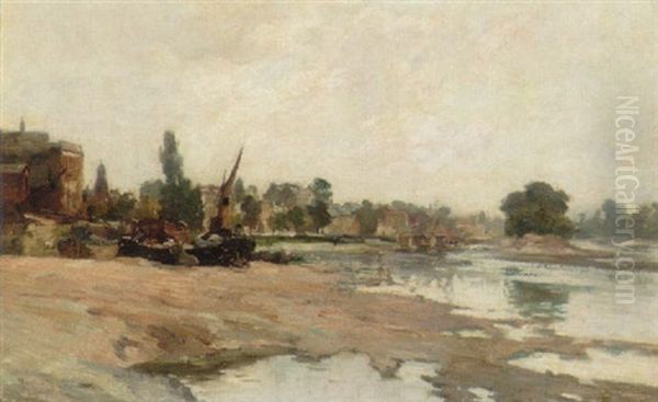 The Thames At Isleworth - view 1
