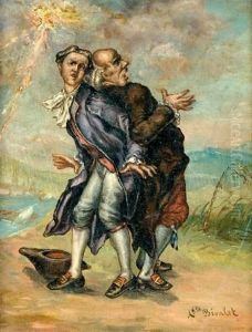 Les Deux Freres by Antoine Germain Bevalet