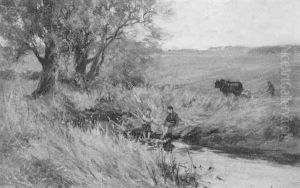 Early Spring On The Braid Burn