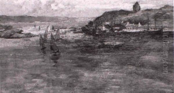 A Scottish Harbour - view 1