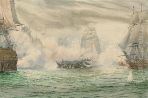 Trafalgar: In The Midst Of Battle, With H.m.s.
Neptune's