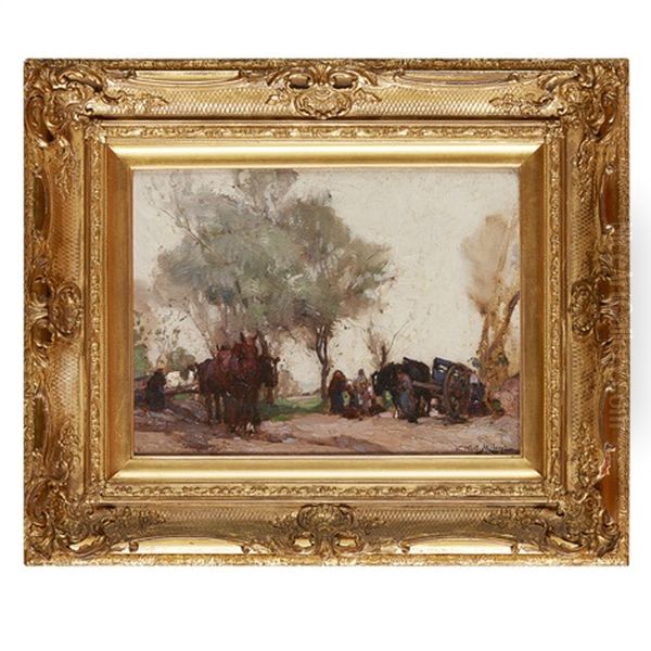 Travelling By Horse And Cart - view 1