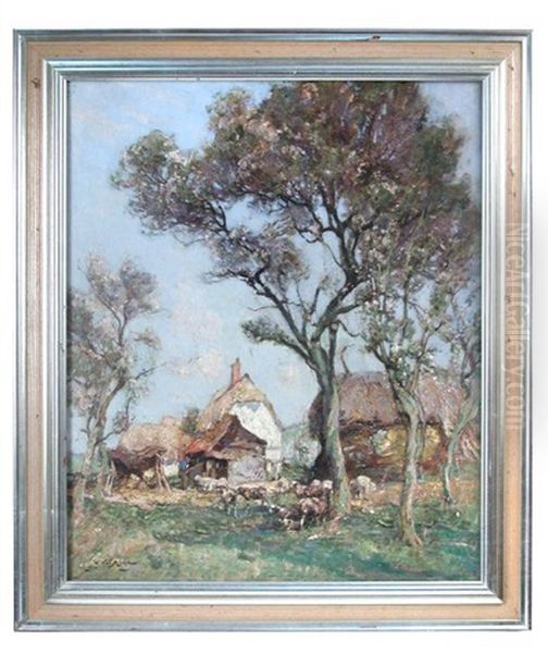 A Houghton Farm In The Spring - view 1