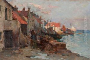 Village On The Cornish Coast
