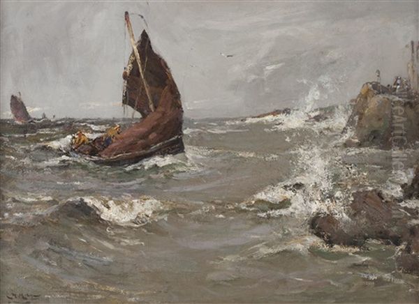 Fishing In Rough Seas Fishing In Rough Seas - view 1