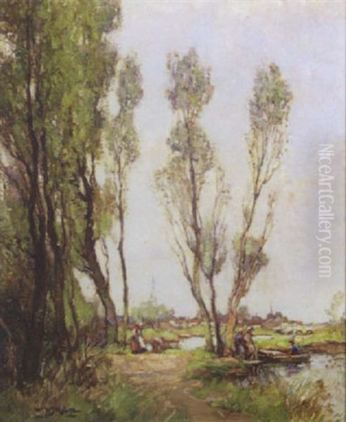 Poplars - view 1