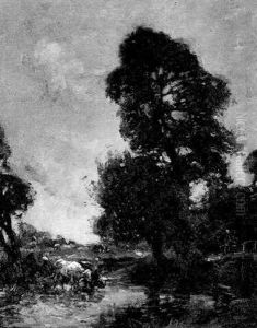 Cattle Watering by William Watt Milne