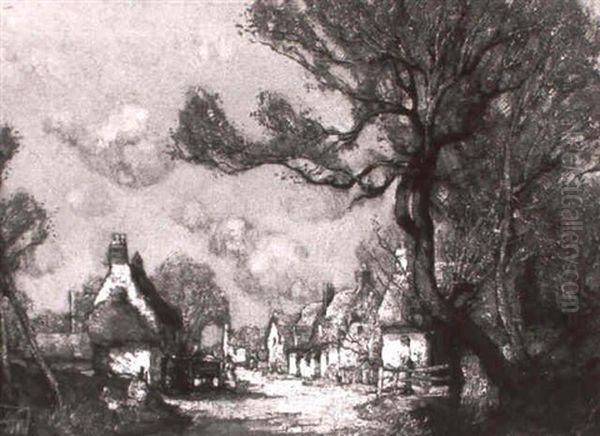 Englische Dorfstrase - view 1