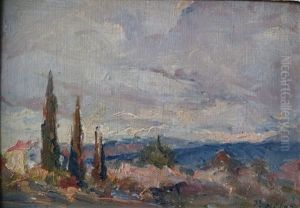 Paysage Aixois by Joseph Milon