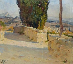 Sudfranzosische Landschaft by Joseph Milon