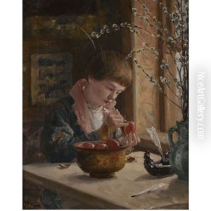 Easter Preparations by Sergei Dmitrievich Miloradovich