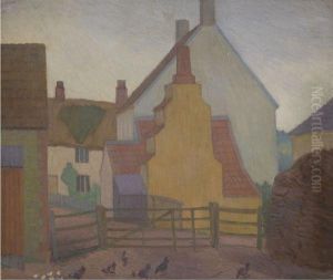 The Pub At Luppitt by Robert Polhill Bevan