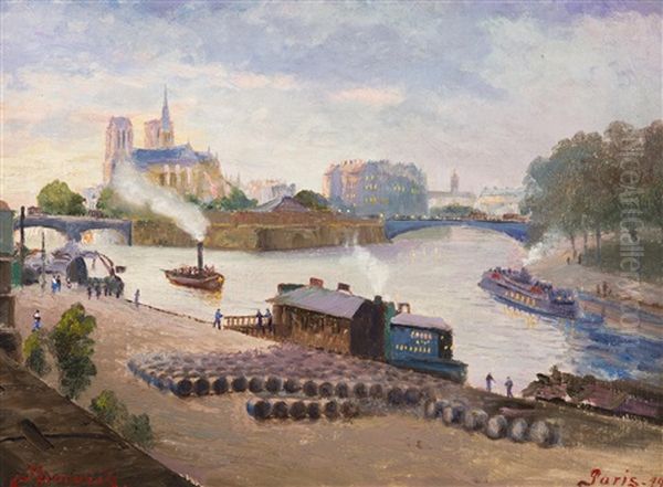 Life On The Seine (paris) - view 1