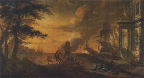 Une Caravane Dans Un Port De Fantaisie - view 1