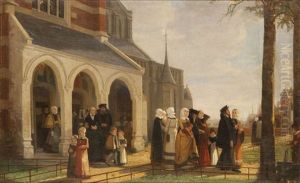 A La Sortie De L'eglise