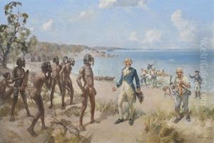 The Landing At Botany Bay