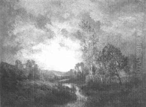 Near Lake Konomar, Connecticut by Robert Crannell Minor Sr.