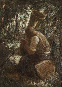 Suonatore Di Trombone by Professor Filiberto Minozzi