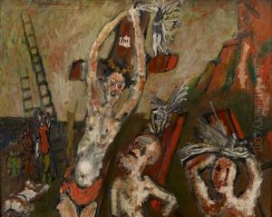 Crucifixion by Abraham Mintchine