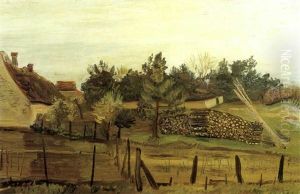 Cour De Ferme by Abraham Mintchine