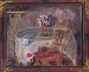 Nature Morte Au Violon by Abraham Mintchine