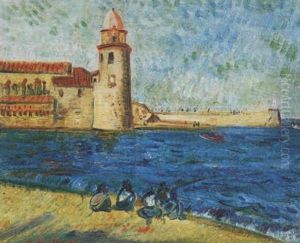Le Port De Colioure by Abraham Mintchine