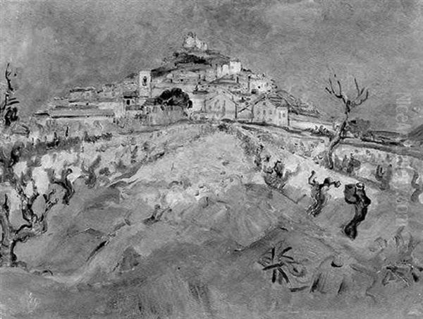 Quarry Below Town - view 1