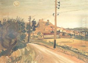 Route En Provence by Abraham Mintchine