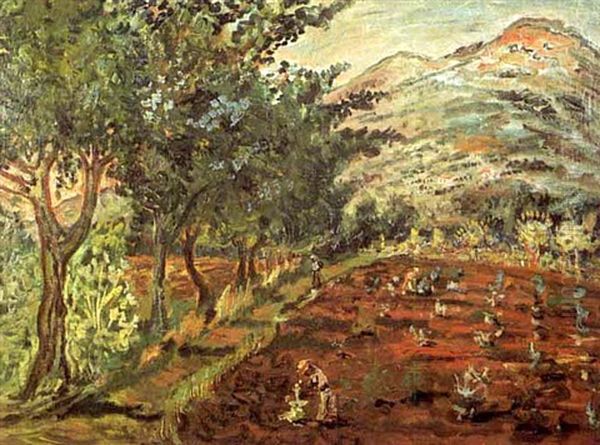 Landscape With Mountains - view 1