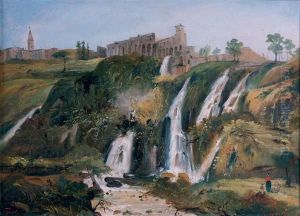 Les Cascatelles De Tivoli by Carlo Bevilacqua