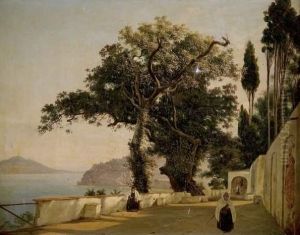 Vue Prise Dans Le Golfe De Naples by Carlo Bevilacqua