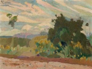 Paisajes Del Valles by Joaquin Mir Trinxet