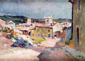 Paisaje De Granada by Joaquin Mir Trinxet