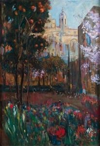 Jardin Casa Mir, Vilanova by Joaquin Mir Trinxet