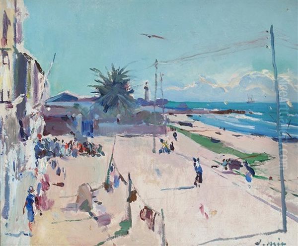 Playa De Vilanova - view 1