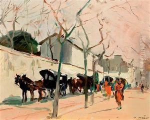 Calle De Vilanova by Joaquin Mir Trinxet