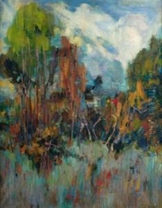Paisaje Del Valles by Joaquin Mir Trinxet