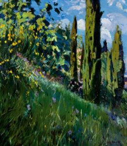 Ladera De La Alhambra by Joaquin Mir Trinxet