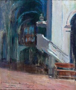 Interior De Iglesia
