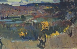 Nightfall In Spain by Joaquin Mir Trinxet