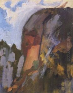 Montana De Montserrat by Joaquin Mir Trinxet