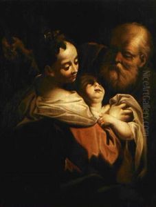 Sacre Famiglia by Luigi Miradori