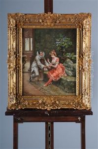 Scene Galante by Enrique Miralles Darmanin