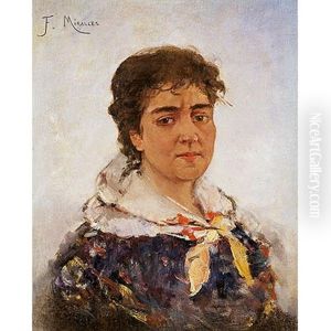 Retrato De La Pintora Visitacion Ubach