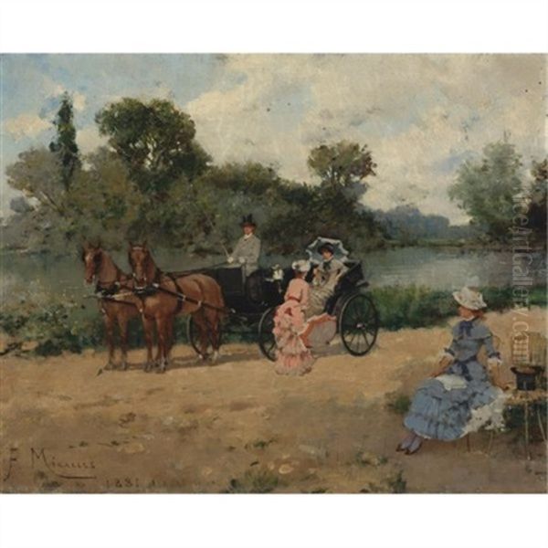 Carriage Ride By The River - view 1